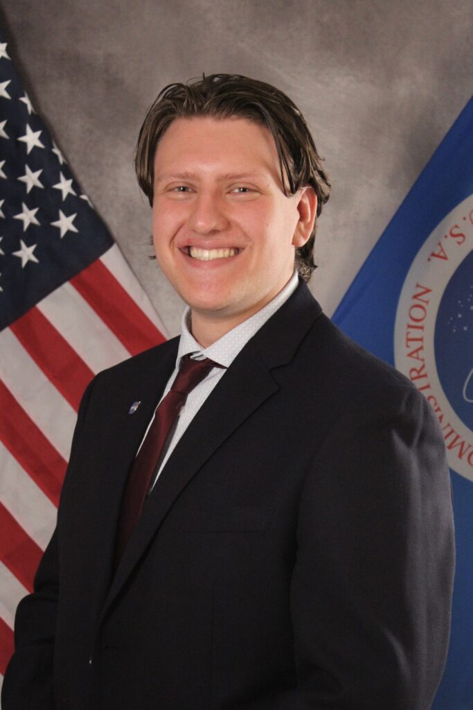Carson Bove NASA headshot