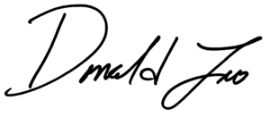 Donald Leo signature