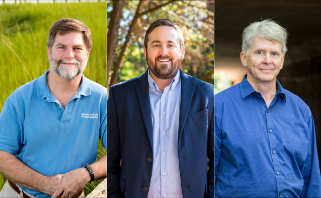 Alexander, Bilskie, and Bledsoe headshots