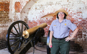 Fort Pulaski superintendent Melissa Memory